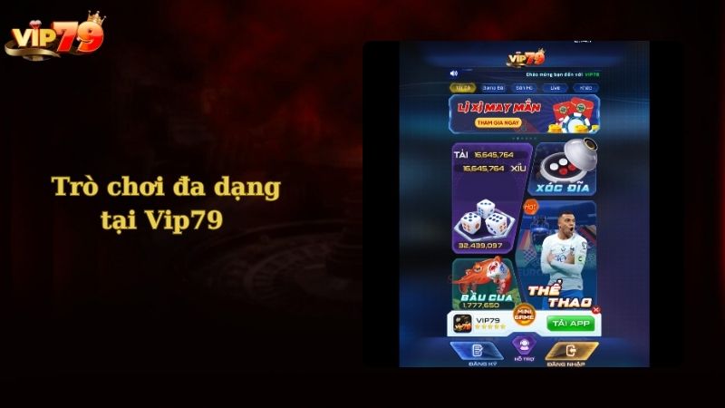 Kho game khủng tại Vip79